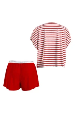 Tommy Jeans Pijamas-Conjunto De Calcoes E Camisola As Riscas