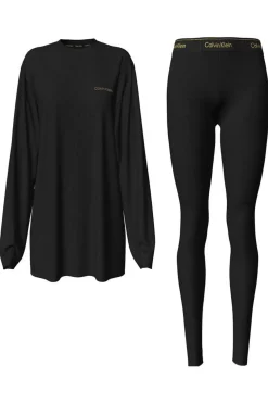 Calvin Klein Pijamas-Conjunto De Pijama Comprido Modern Cotton Holiday