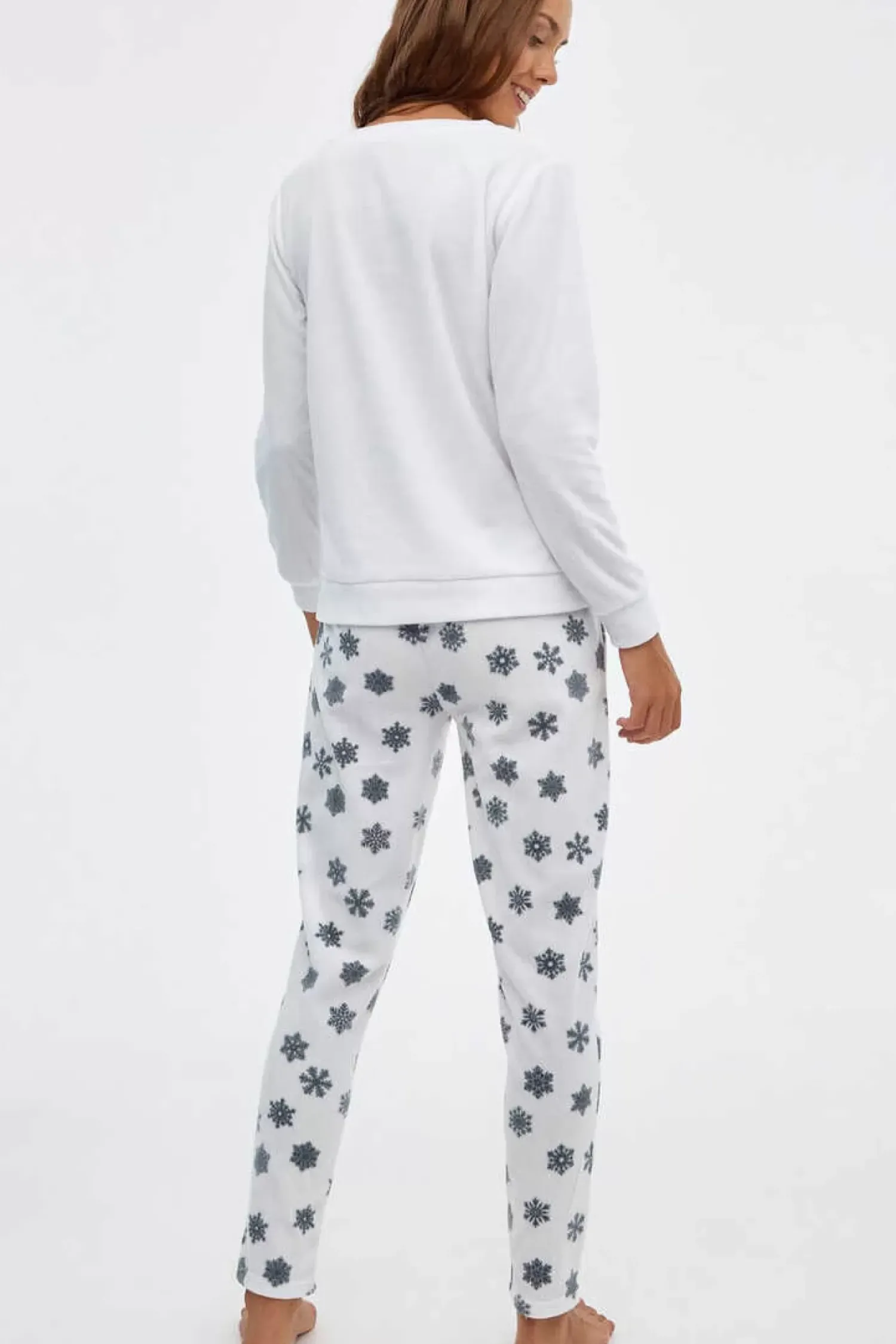 Inside Pijamas-Conjunto Pijama Urso Polar Mulher