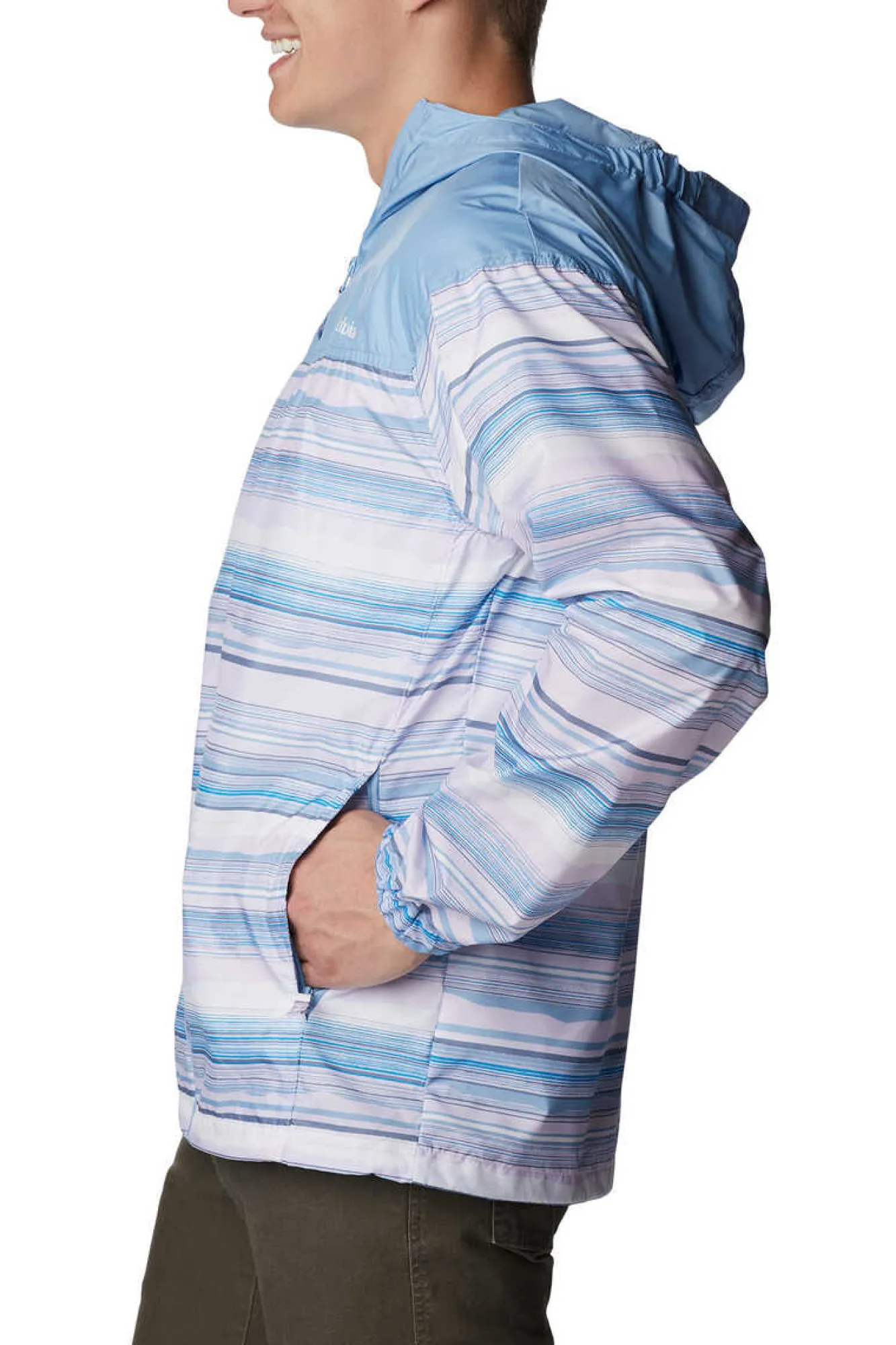 Columbia Corta-Ventos Flash Challenger™ Para Homem - Novidade Roxo Best