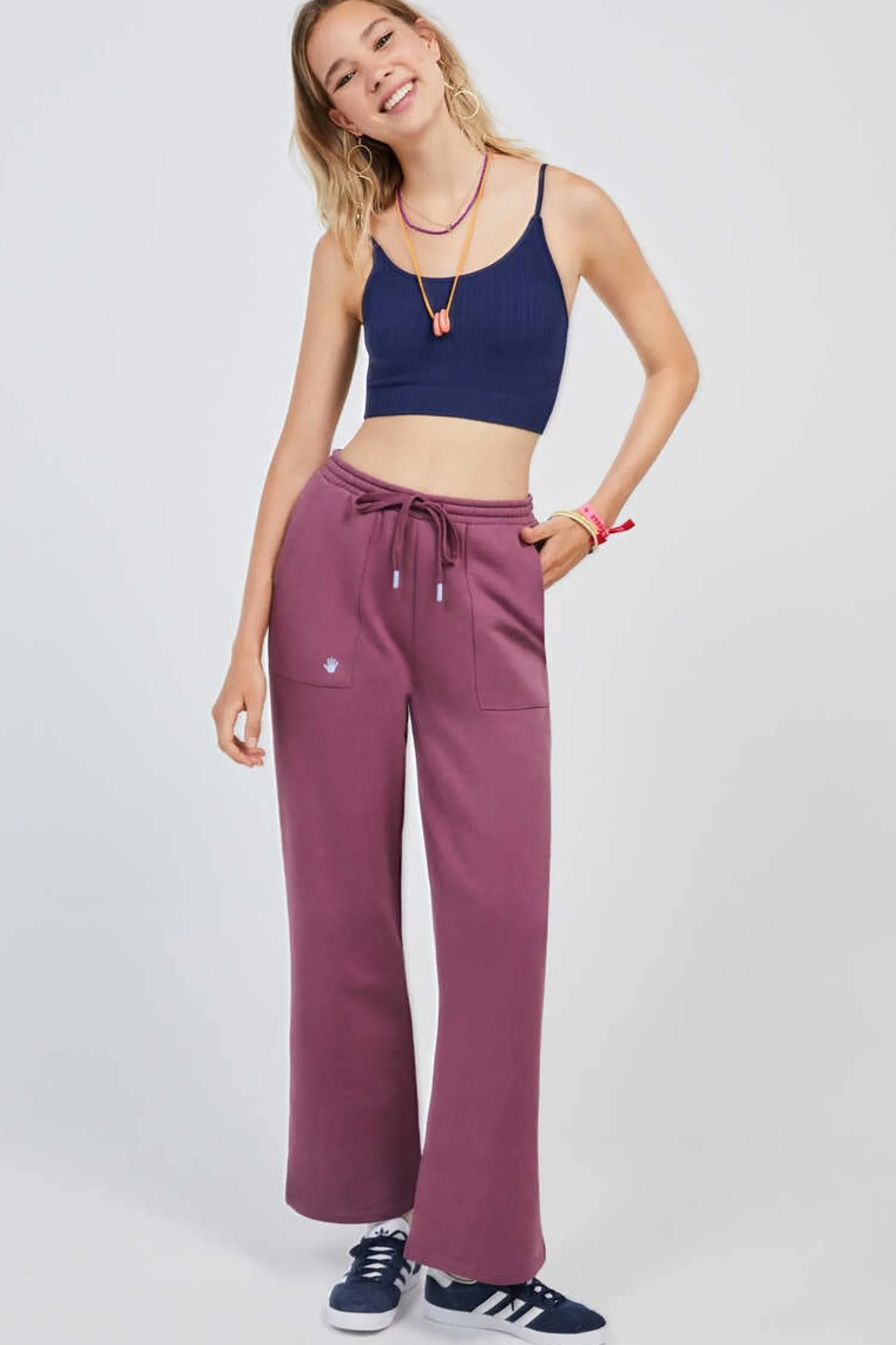 HI&BYE T-Shirts E Tops-Crop Top Alcas Duplas Sem Costuras Verde-Claro