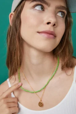 HI&BYE T-Shirts E Tops-Crop Top Alcas Duplas Sem Costuras Azul-Claro