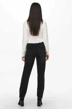 Only T-Shirts-Crop Top Canelado