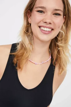 HI&BYE T-Shirts E Tops-Crop Top Decote V Sem Costuras Branco