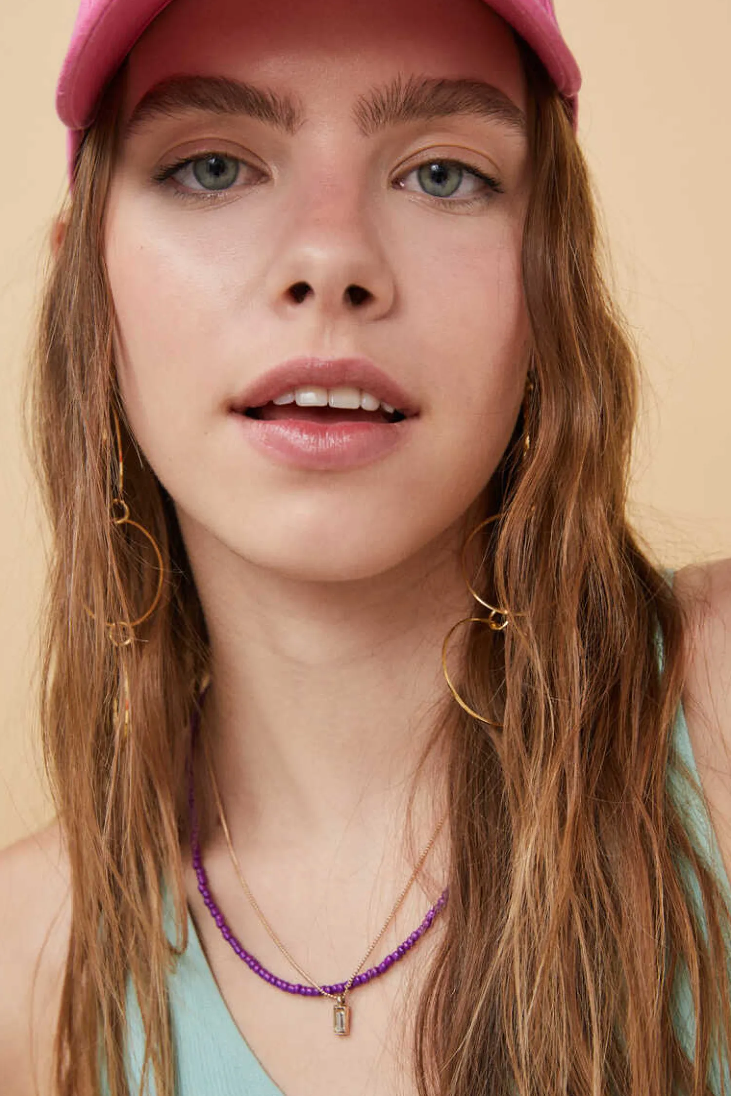 HI&BYE T-Shirts E Tops-Crop Top Decote V Sem Costuras Azul-Escuro