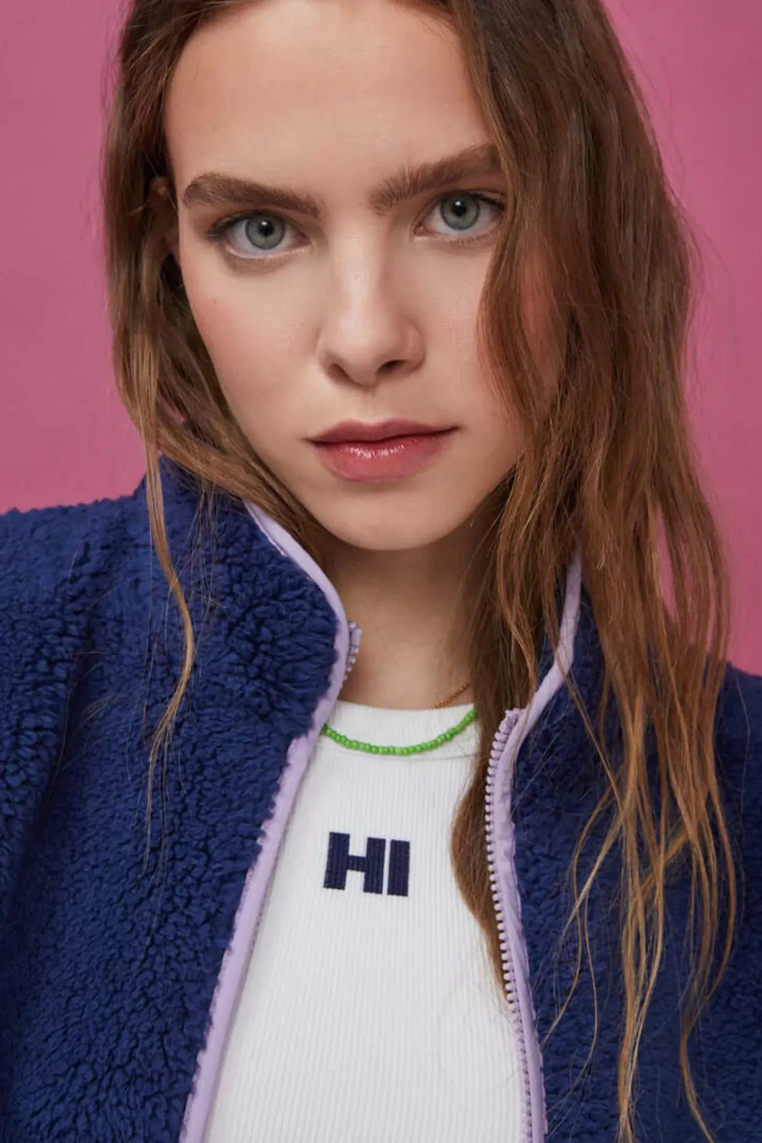 HI&BYE T-Shirts E Tops-Crop Top Halter Sem Costuras Cinzento