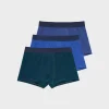 Inside Cueca Boxer Liso Pack 3 Natural Online
