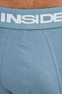 Inside Cueca Boxer Liso Pack 3 Natural Discount