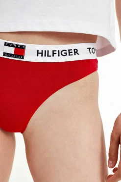 Tommy Jeans Calcinhas-Cueca De Algodao Com Logo