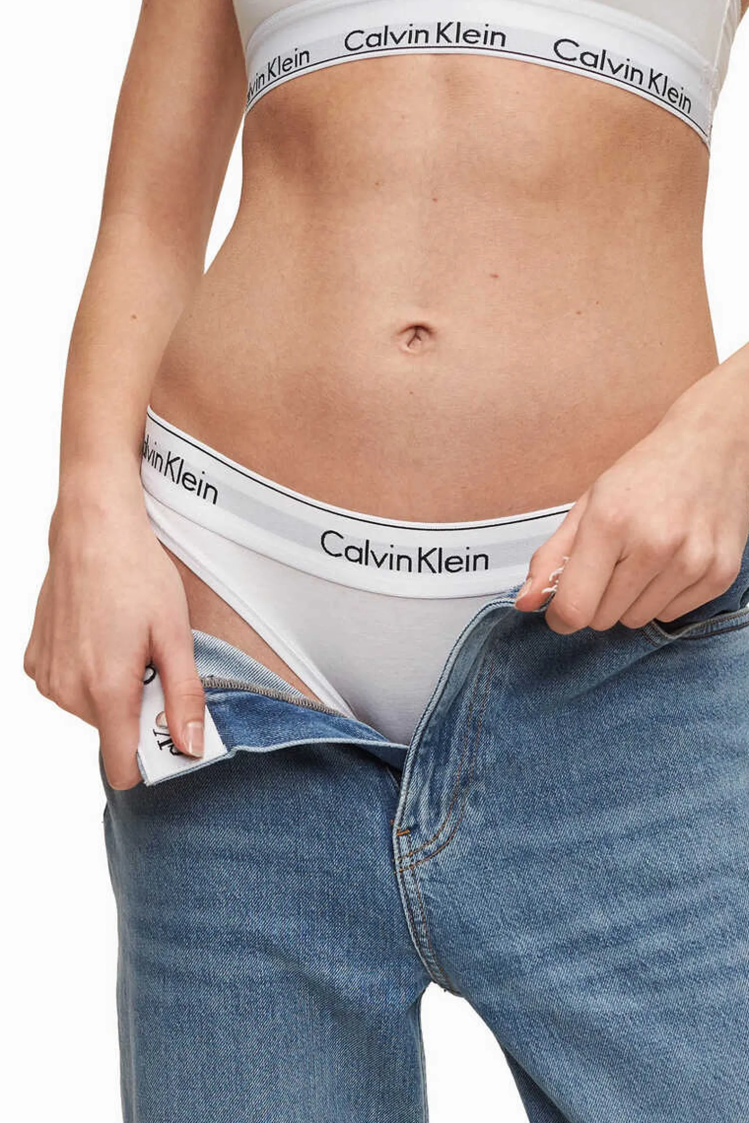 Calvin Klein Calcinhas-Cuequinhas Cos Elastico Modern Cotton