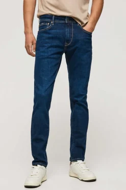 Pepe Jeans Denim Homem, Regular Fit Azul New