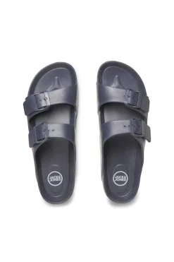 Jack & Jones Deslize De Uma Cor Nas Sandalias Preto Clearance