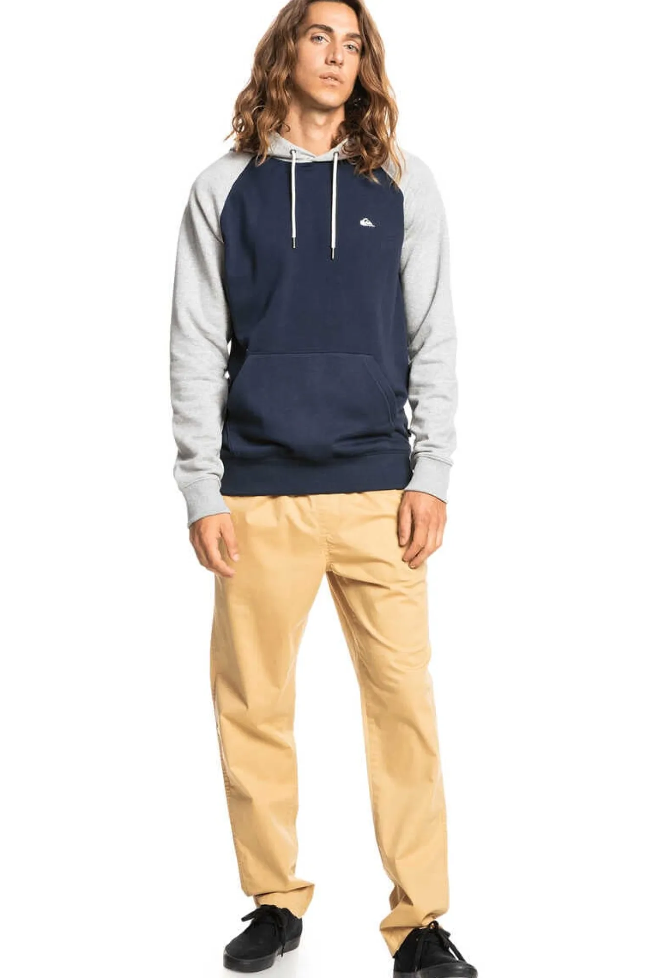 Quiksilver Everyday - Sweatshirt Com Capuz E Fecho-Eclair Para Homem Marinho Clearance