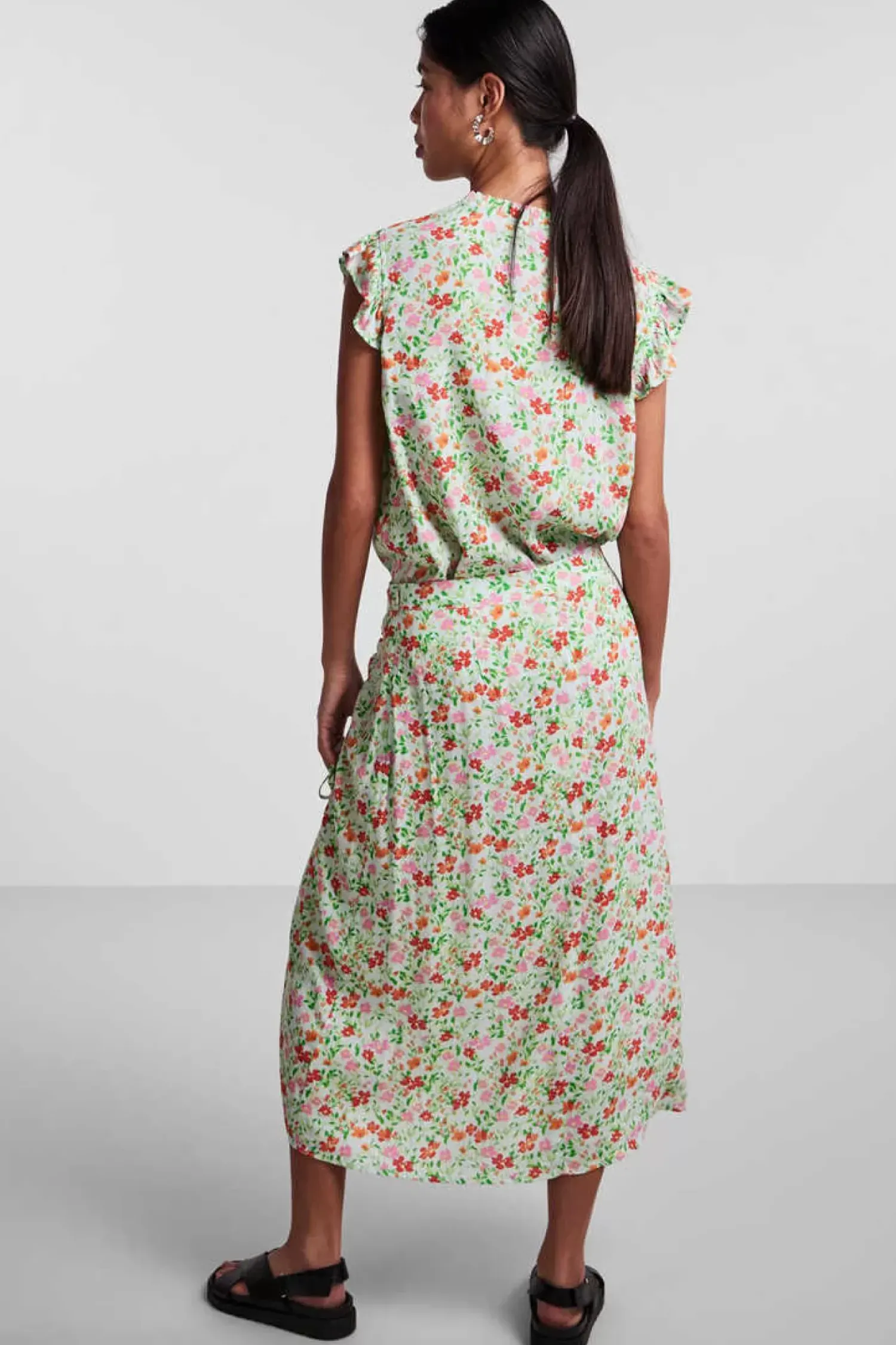 Pieces Saias-Falda Midi De Mujer