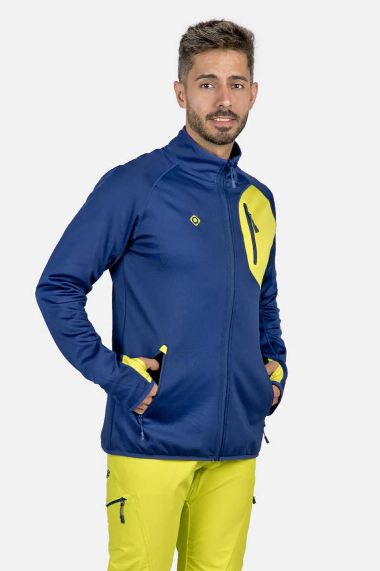 Izas Forro Polar Com Fecho-Eclair Ebro Azul Discount