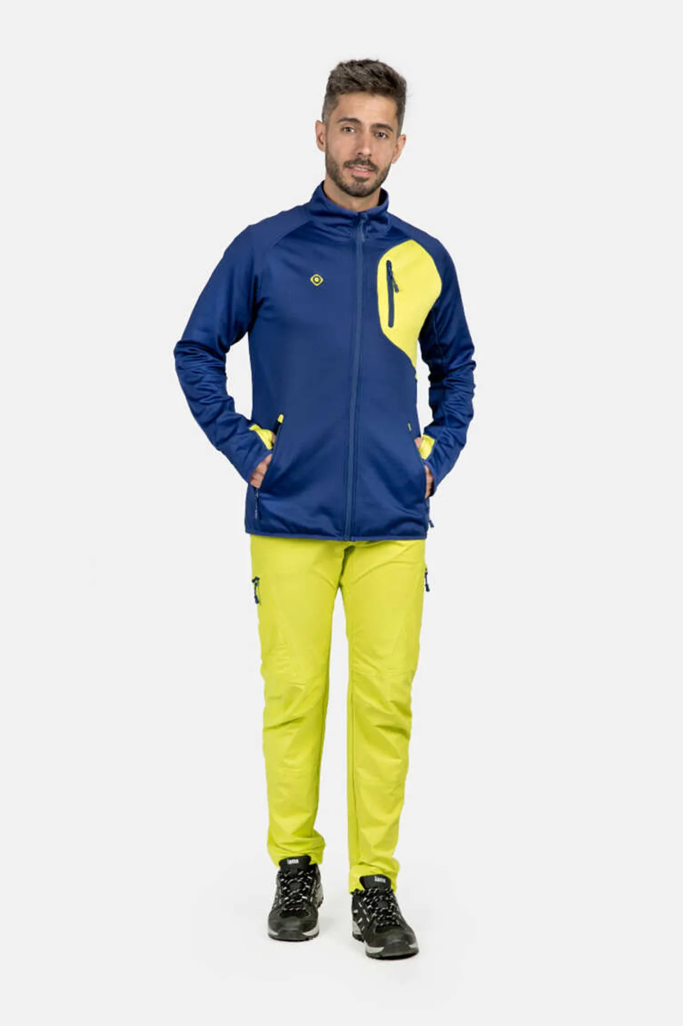 Izas Forro Polar Com Fecho-Eclair Ebro Azul Discount