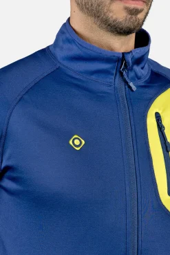 Izas Forro Polar Com Fecho-Eclair Ebro Azul Discount