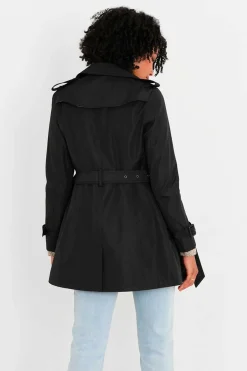 Brave Soul Sobretudos E Parkas-Gabardina Abotoada Com Cinto