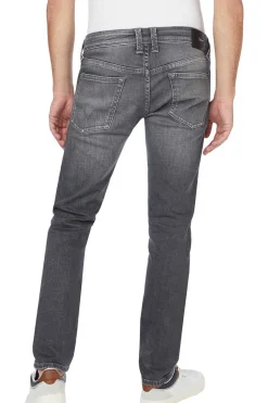 Pepe Jeans Hatch Slim Fit Low Waist Jeans Cinza Online