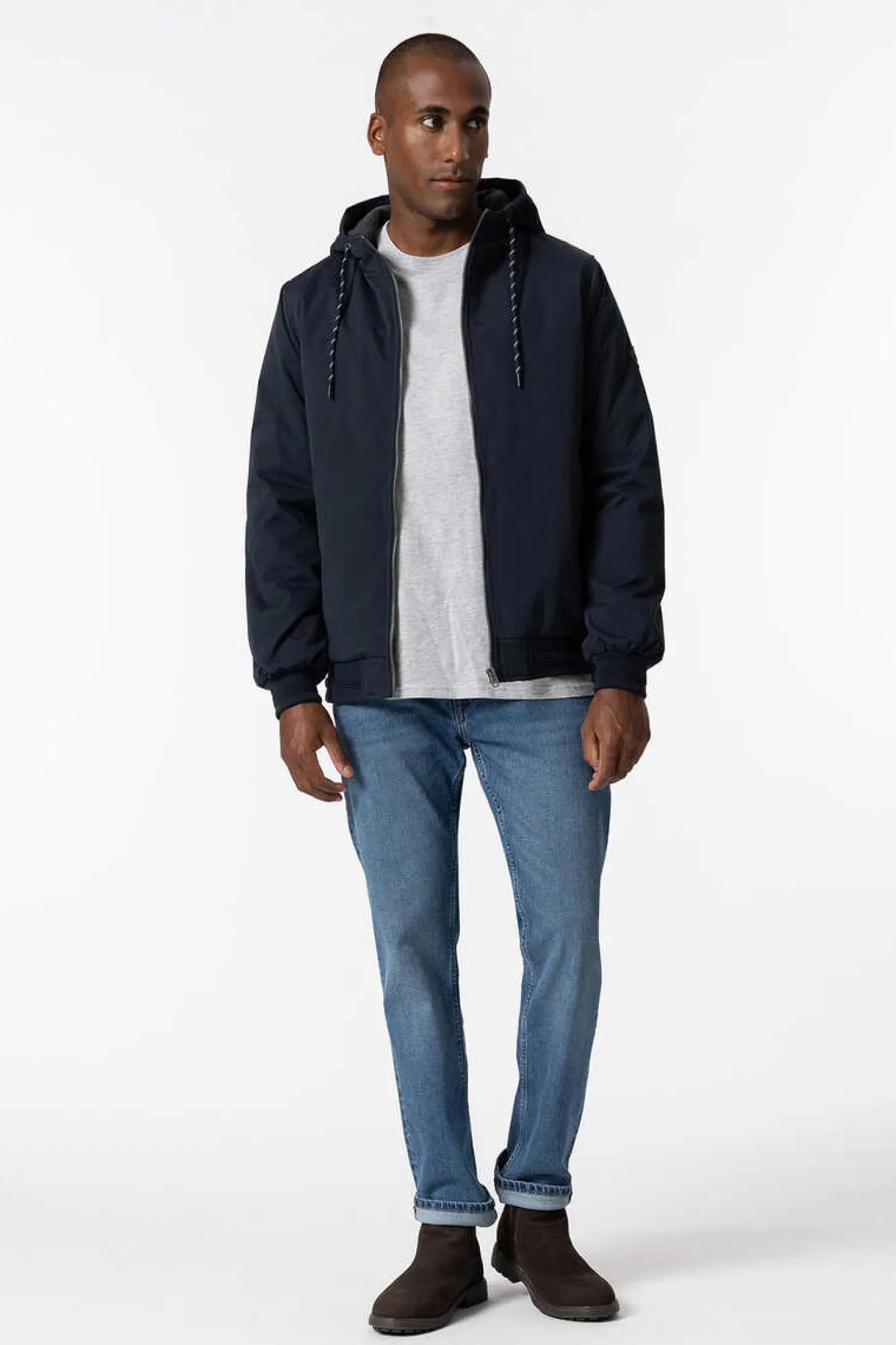 Tiffosi Hooded Jacket Azul Aco Sale