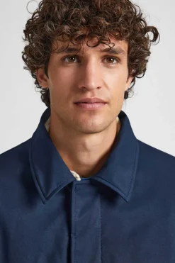 Pepe Jeans Impermeavel Marinho Hot