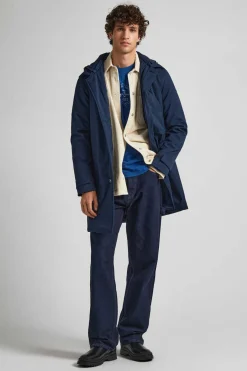 Pepe Jeans Impermeavel Marinho Hot