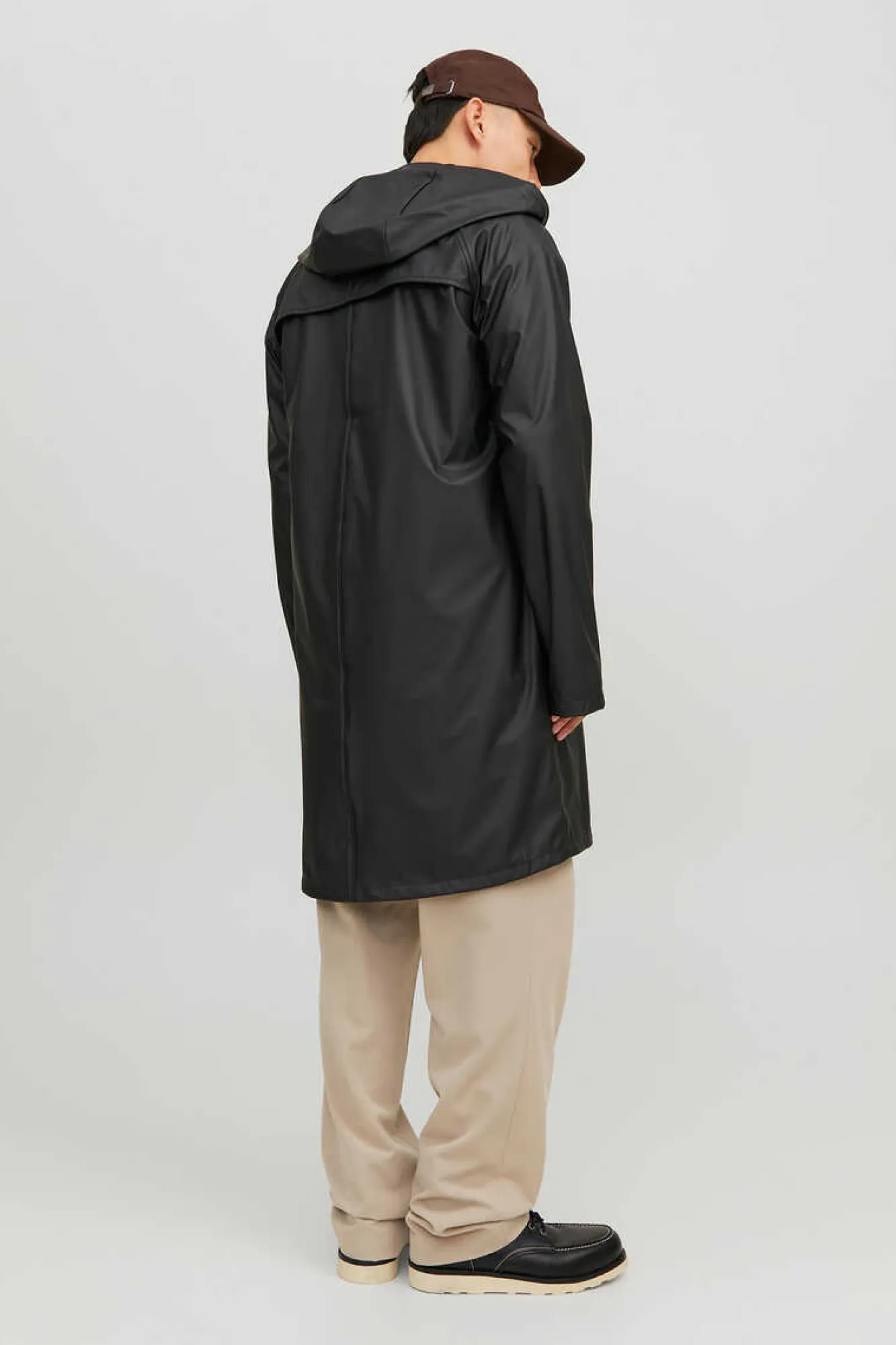 Jack & Jones Impermeavel Com Capuz Preto