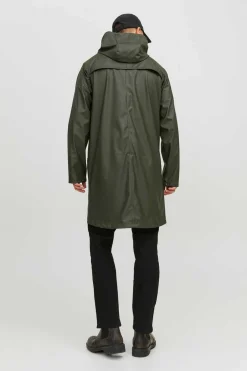 Jack & Jones Impermeavel Com Capuz Verde New