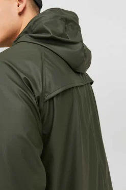 Jack & Jones Impermeavel Com Capuz Verde New