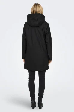 Only Sobretudos E Parkas-Impermeavel Comprido Com Capuz