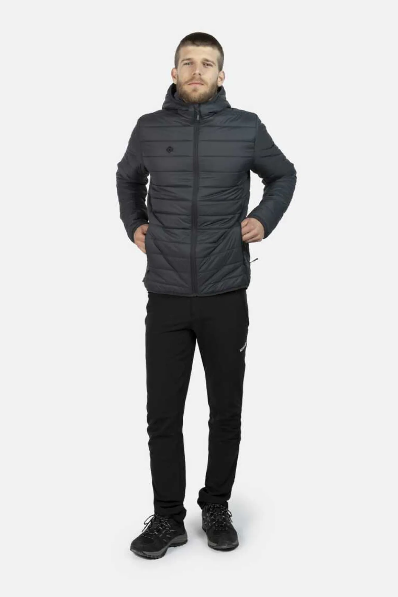 Izas Jaqueta Gabes Cinza Discount