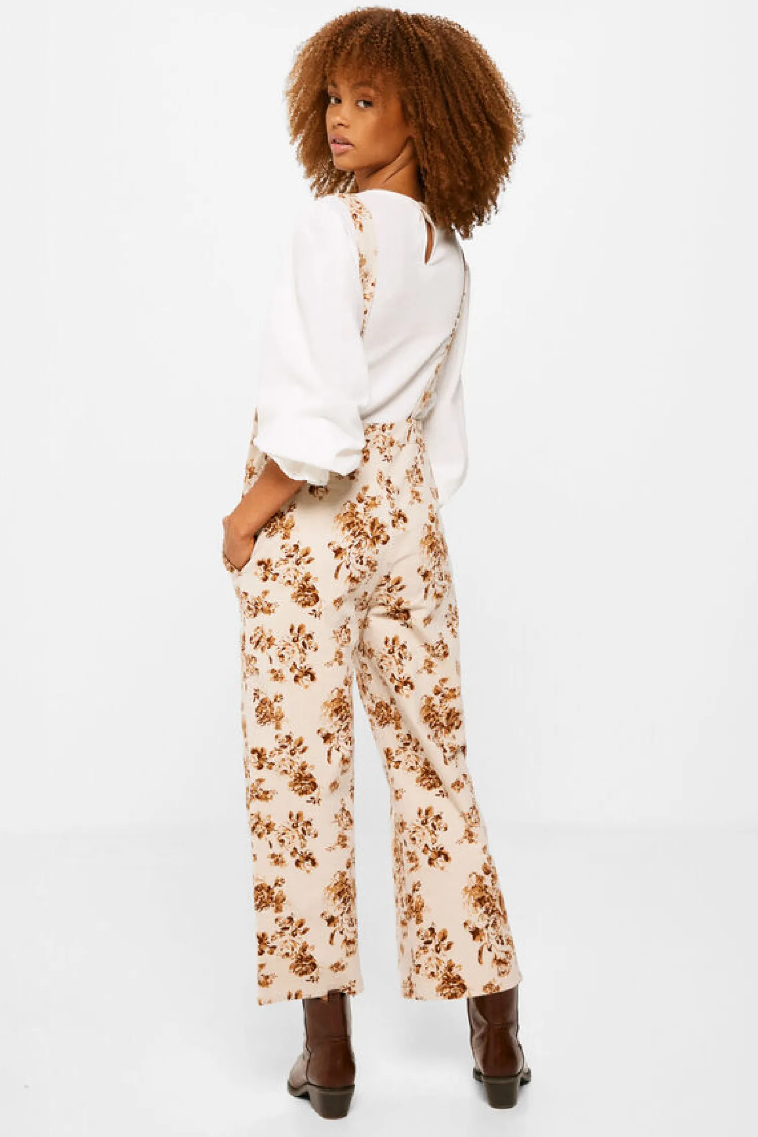 Springfield Dungareesnew-Jardineiras Bombazina Estampado