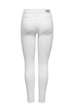 Only Calcas-Jeans Cigarro Cintura Media