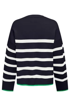 Only Sueteres E Cardigans-Jeans Cigarro Cintura Media