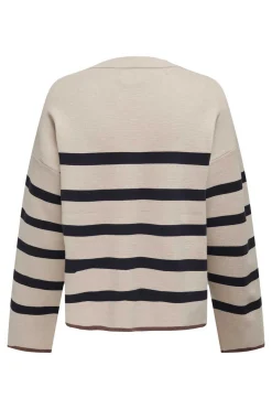 Only Sueteres E Cardigans-Jeans Cigarro Cintura Media