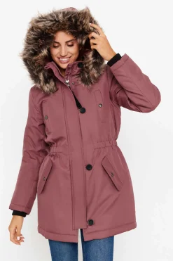 Only Sobretudos E Parkas-Jeans Cintura Media Perna Larga