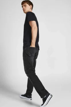 Jack & Jones Jeans Clark Black Denim Preto Outlet