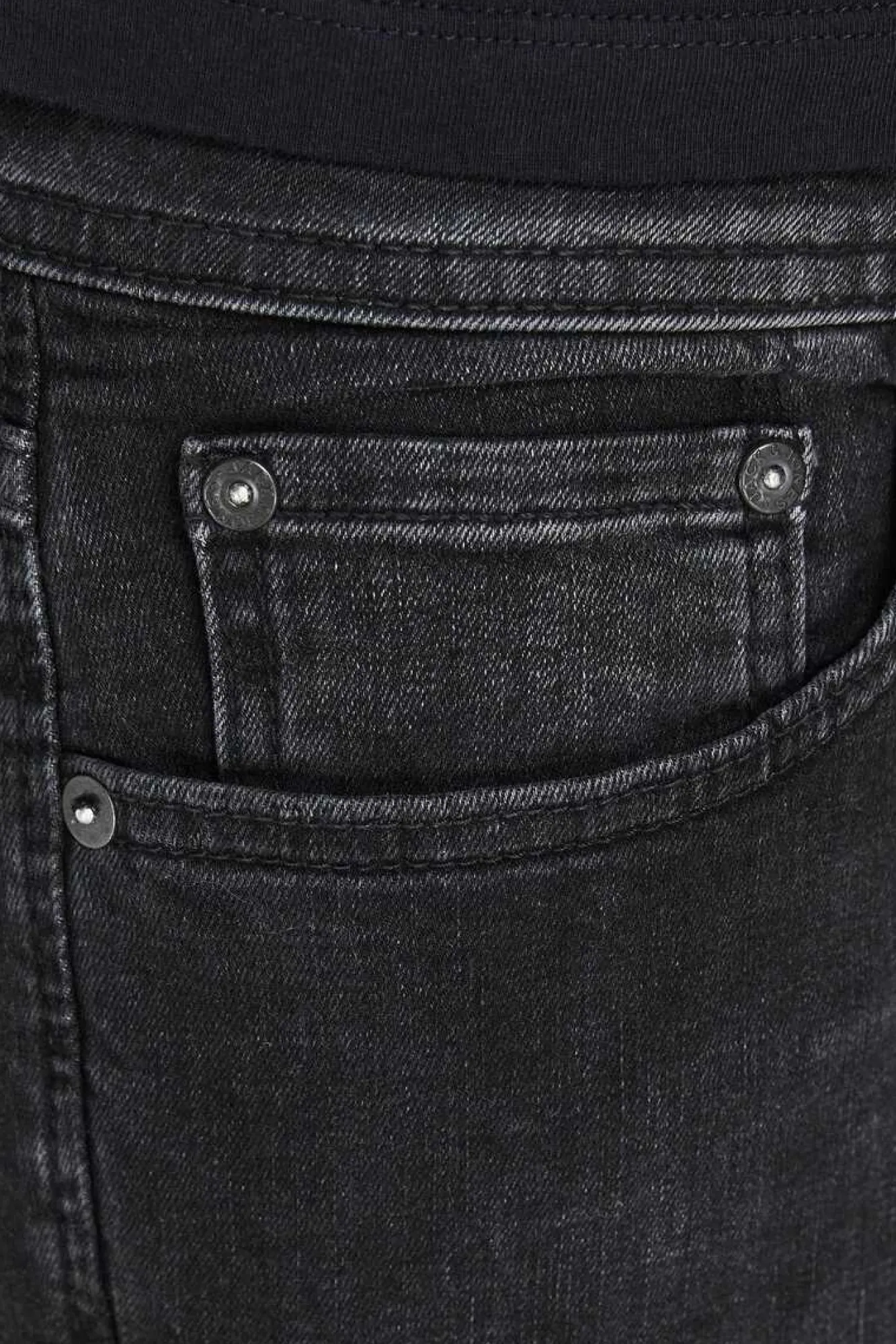 Jack & Jones Jeans Clark Black Denim Preto Hot