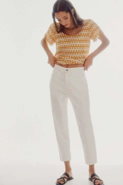 Slowlove Calcas-Jeans Confort 5 Bolsos