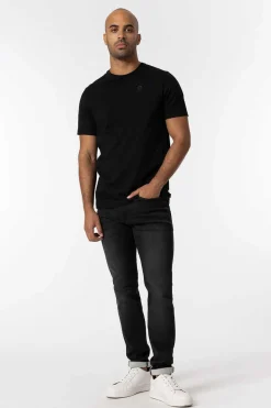 Tiffosi Jeans Indigo Knit Super Slim Preto Clearance