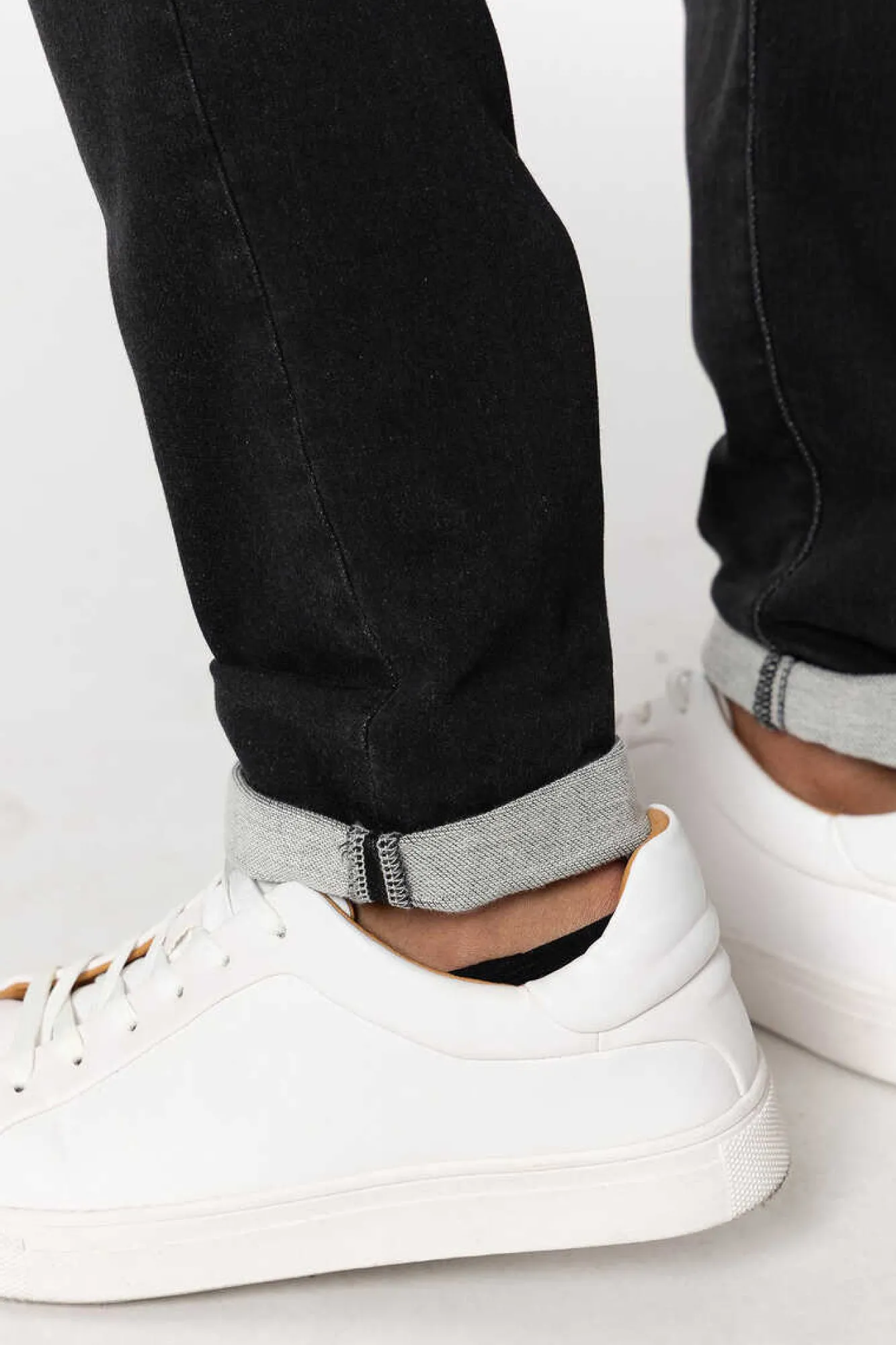 Tiffosi Jeans Indigo Knit Super Slim Preto Clearance