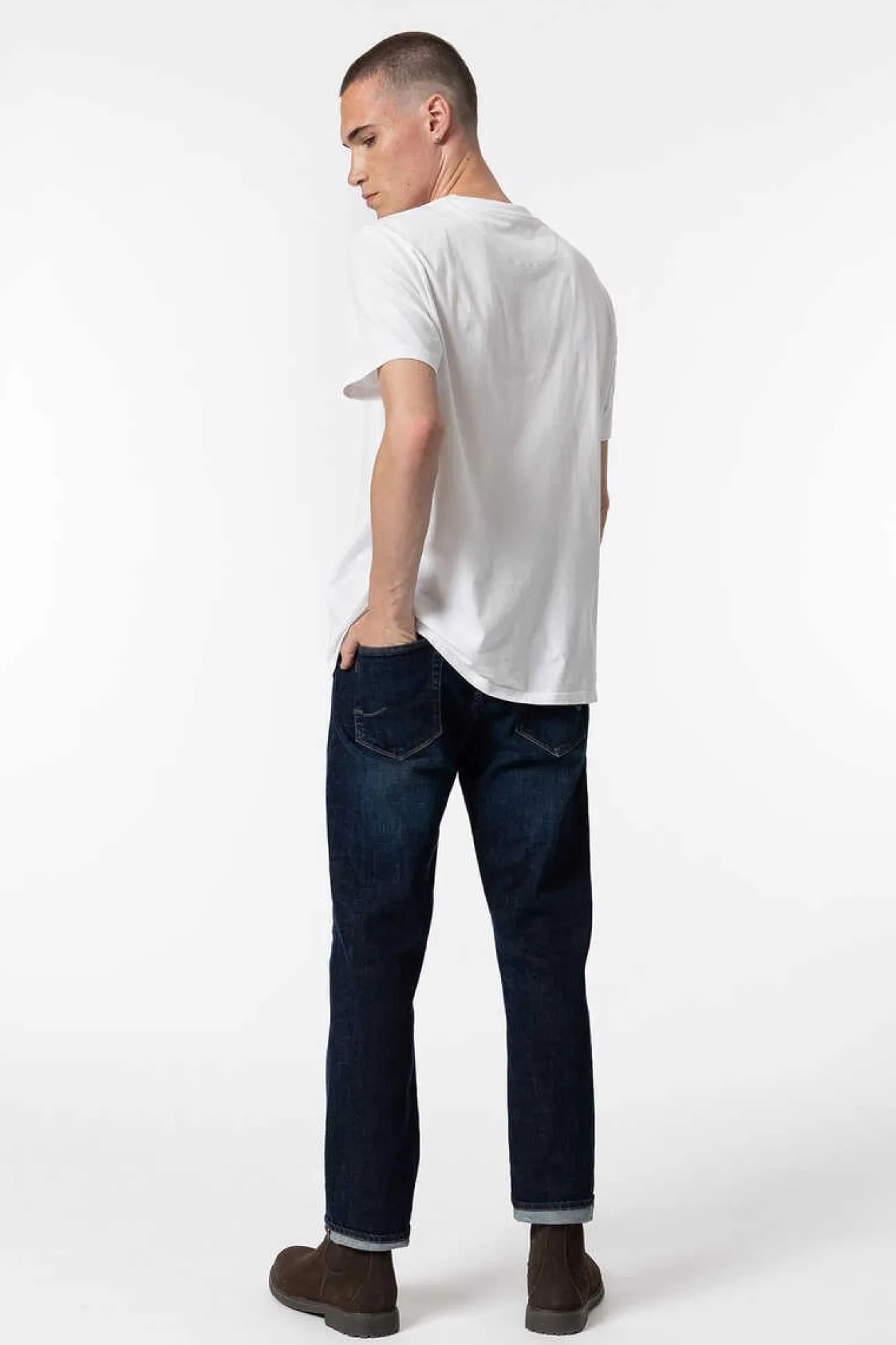 Jeans Leo Corte Comfort Com Cinto