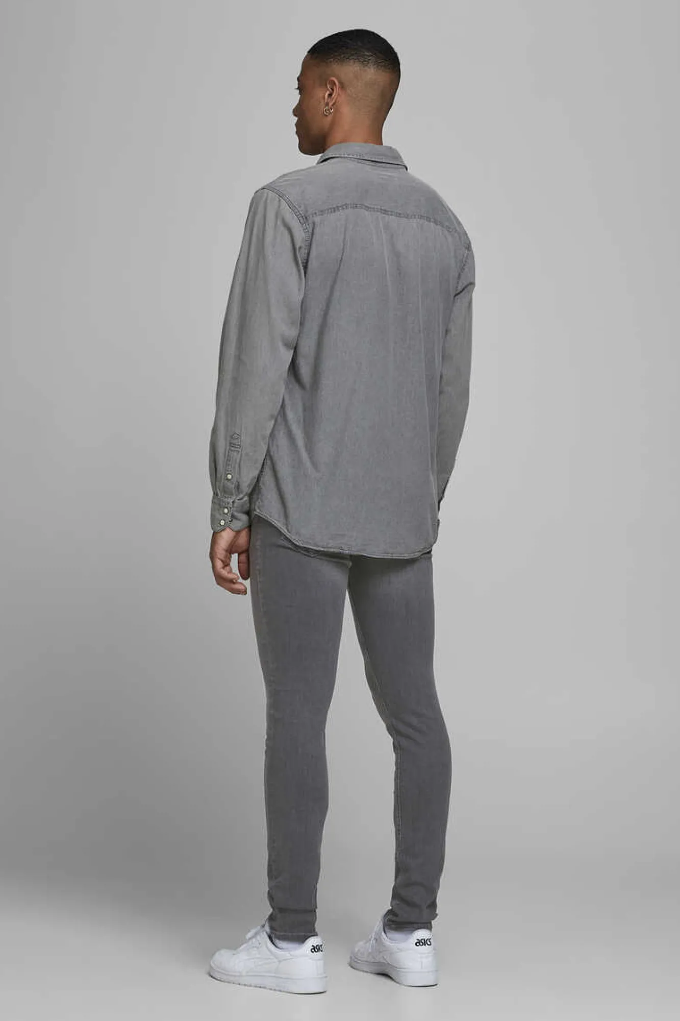 Jack & Jones Jeans Liam Skinny Fit Cinza Online