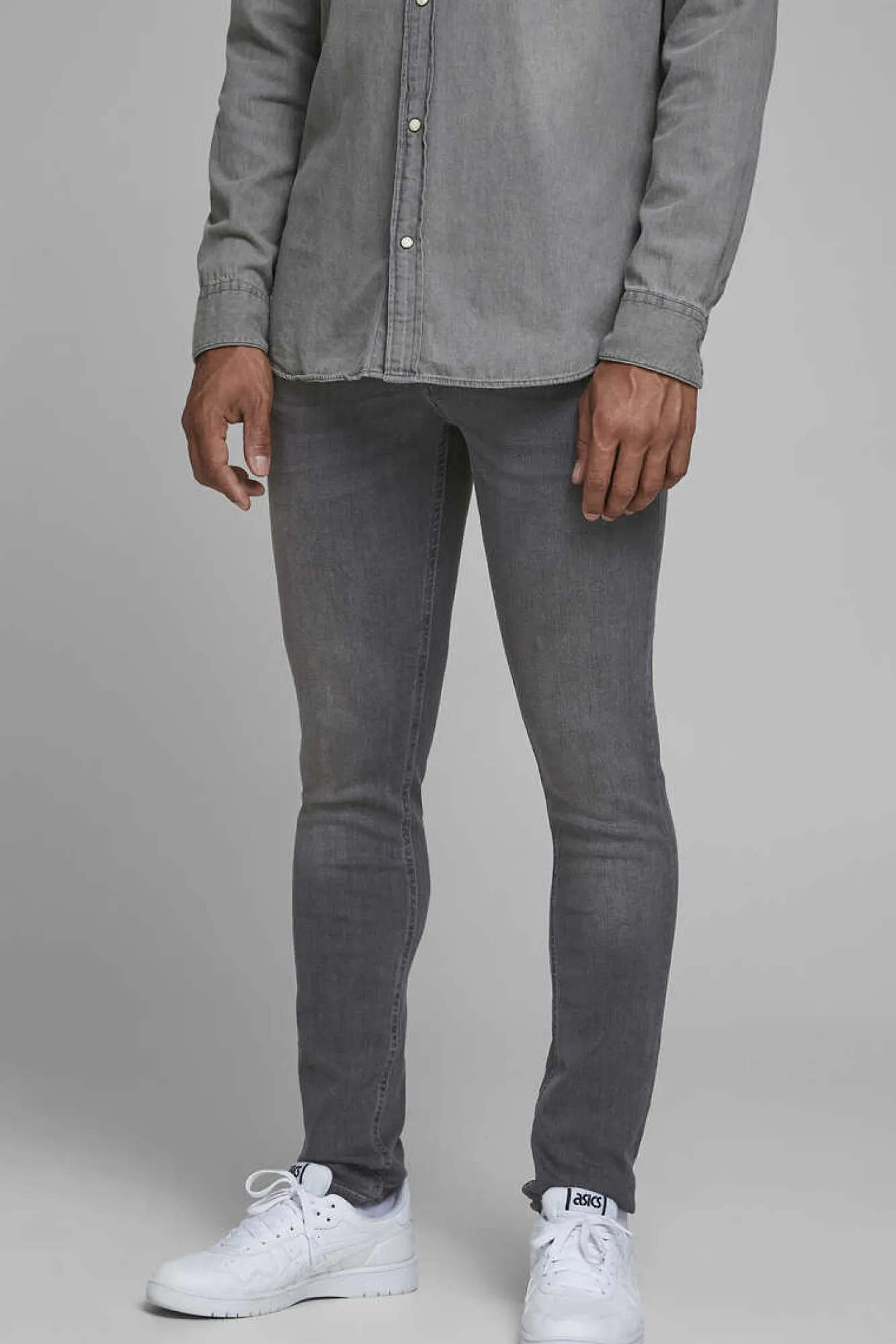 Jack & Jones Jeans Liam Skinny Fit Cinza Online