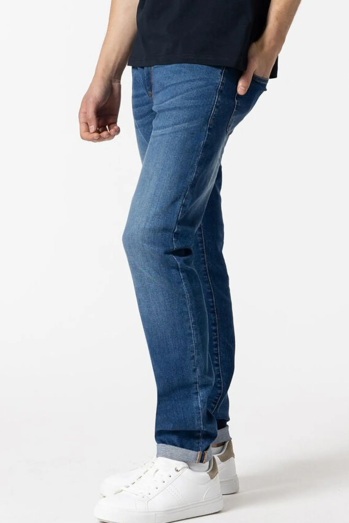 Tiffosi Jeans Liam Super Slim Azul Aco New