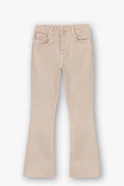 Tiffosi Calcas-Jeans Megan Cropped Flare Cintura Alta Metalica