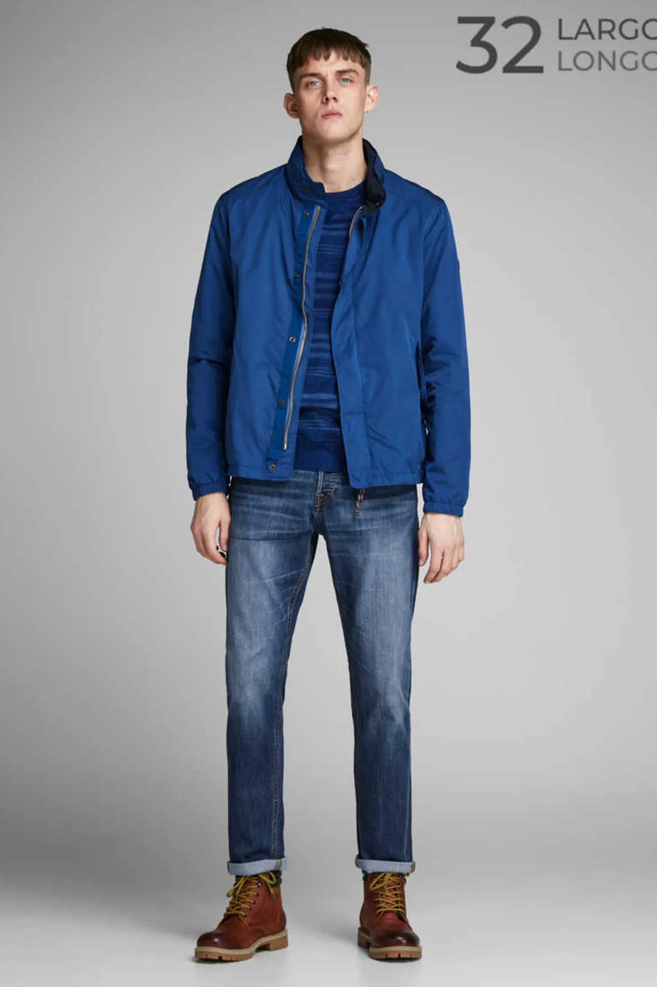 Jack & Jones Jeans Mike Comfort Fit Azulado