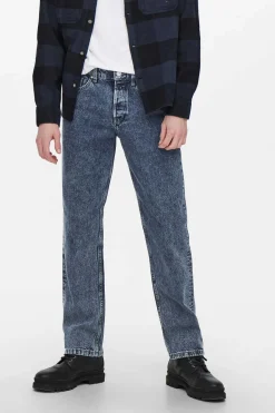 Only & Sons Jeans Regular Fit Azulado Sale