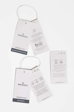 Springfield Jeans Regular Lavagem Clara Azul Indigo Outlet