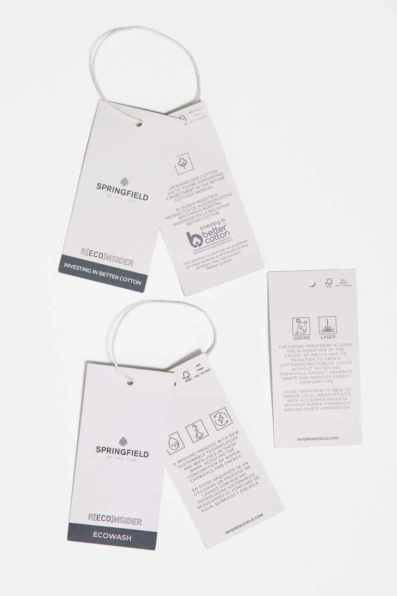 Springfield Jeans Regular Lavagem Clara Azul Indigo Outlet